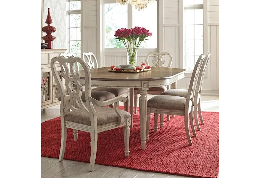 SOUTHBURY 7 Piece Table & Chair Set by American Drew at Esprit Decor Home Furnishings